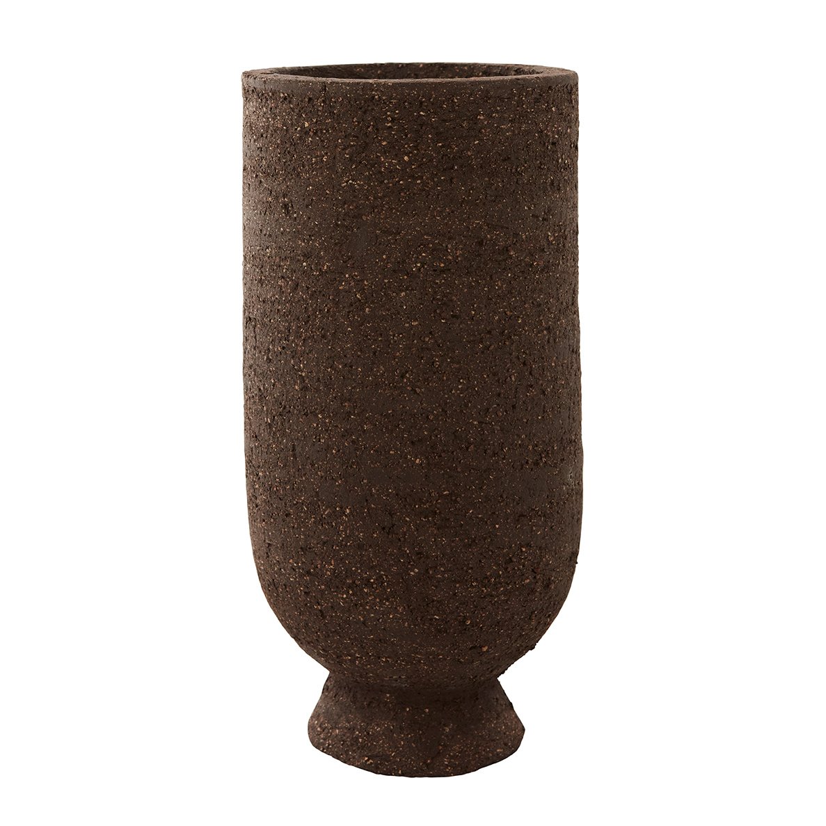 AYTM Terra flower pot-vase Ø13 cm Java brown | Scandinavian Design | Flower pots | Brown