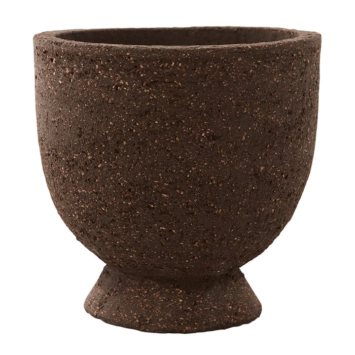 Terra flower pot-vase Ø15 cm - Java brown - AYTM