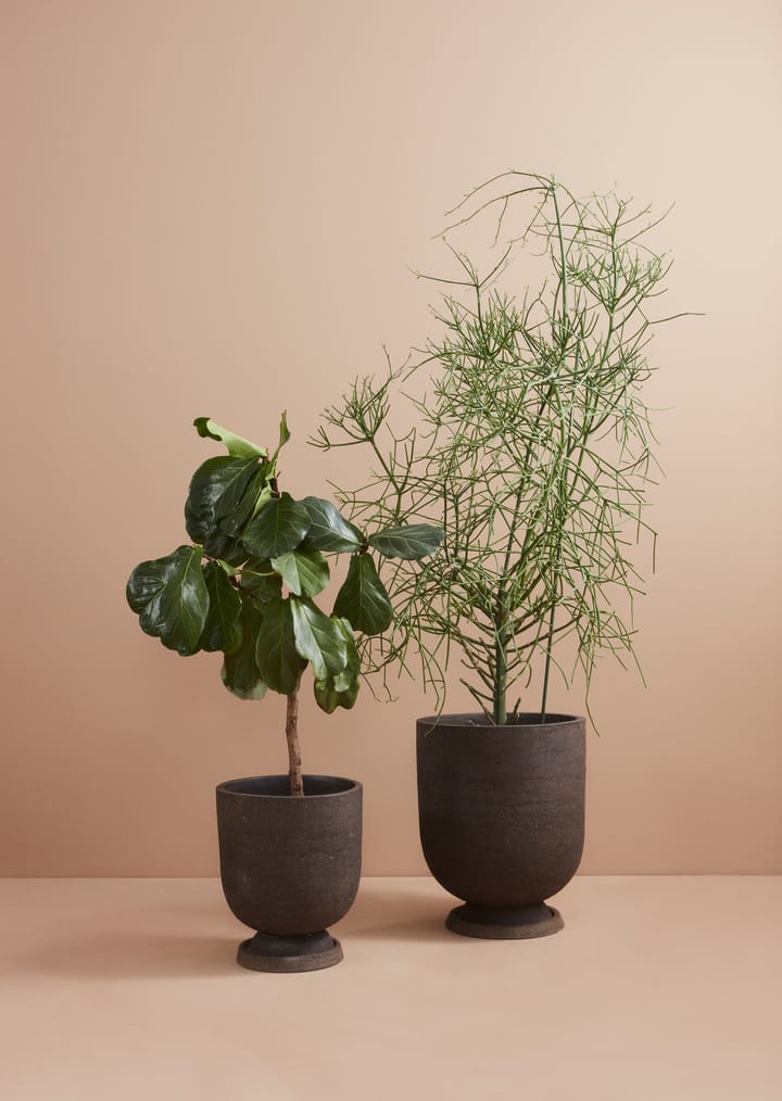 Terra flower pot-vase Ø20 cm - Java brown - AYTM