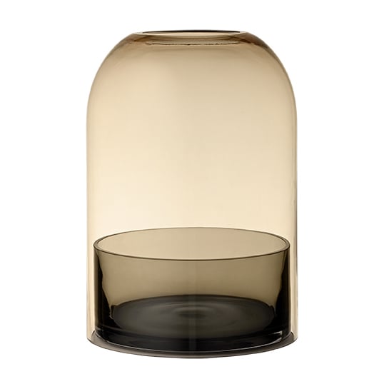 AYTM Tota lantern yellow-black | Scandinavian Design | Tea light holders, lanterns & candle dishes | Yellow