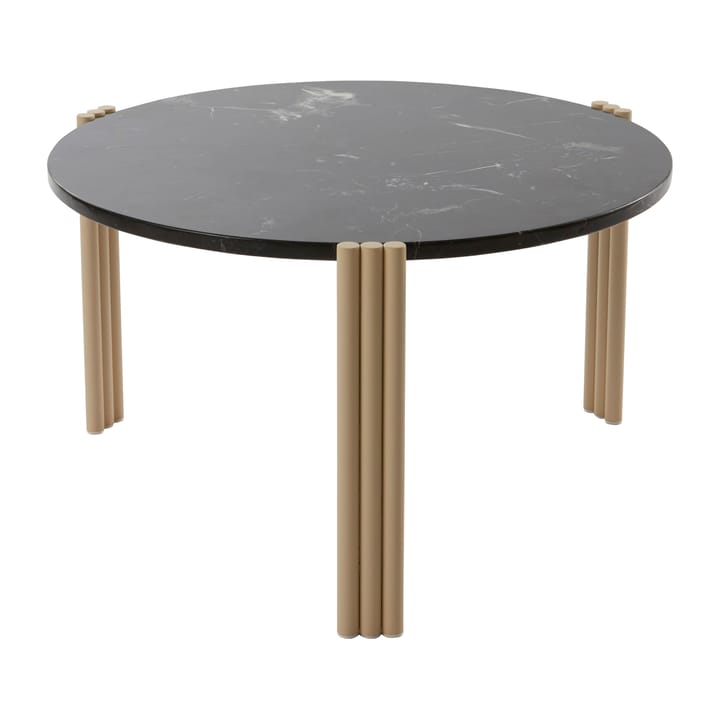 Tribus coffee table Ø60 cm - Light Sand-black - AYTM