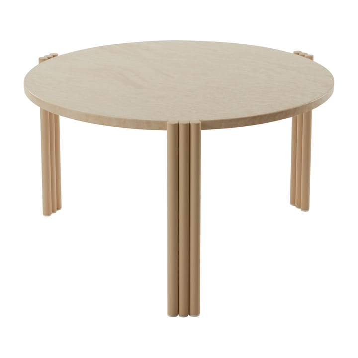 Tribus coffee table Ø60 cm - Light Sand-travertine - AYTM