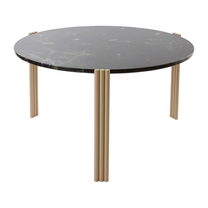 Tribus coffee table Ø80 cm - Light Sand-black - AYTM