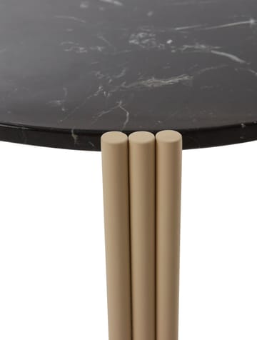 Tribus coffee table Ø80 cm - Light Sand-black - AYTM