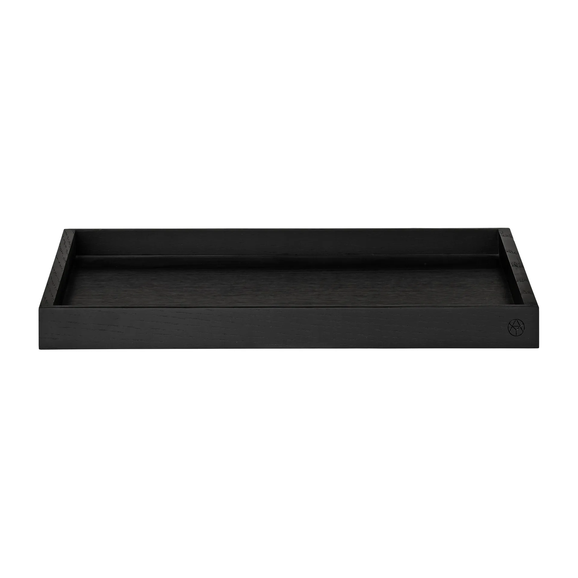 Unity square tray black stained box, Small AYTM