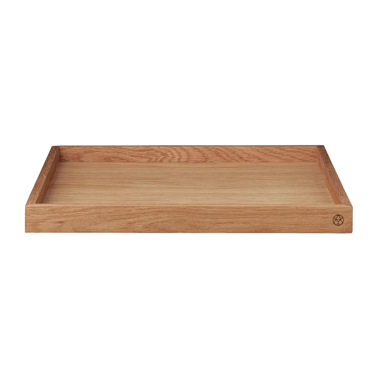 AYTM Unity square tray oak Large | Scandinavian Design | Trays | Brown