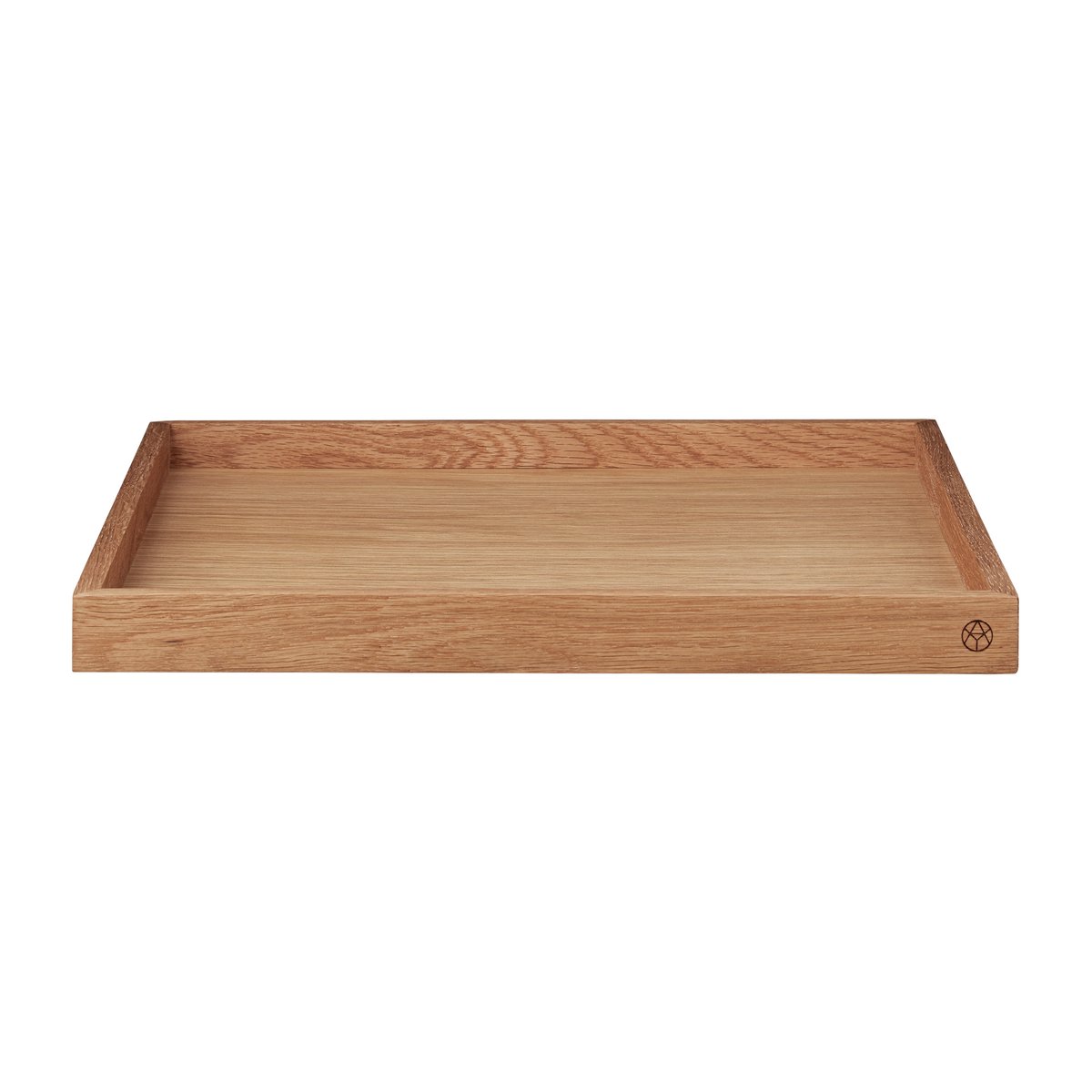 AYTM Unity square tray oak Large | Scandinavian Design | Trays | Brown