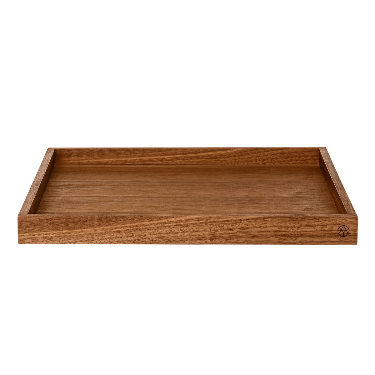 AYTM Unity square tray walnut large | Scandinavian Design | Trays | Brown