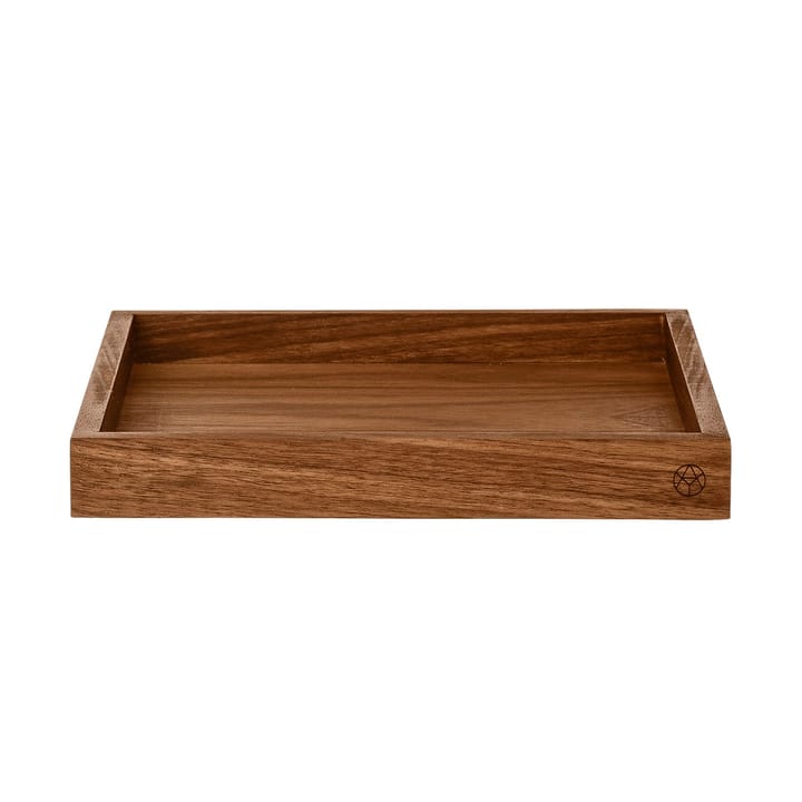 Unity square tray walnut - small - AYTM