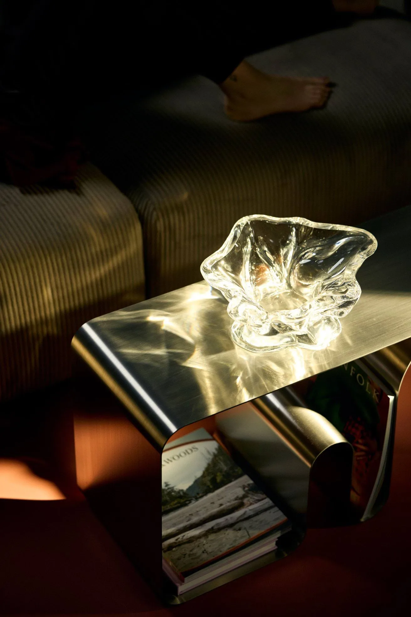 Vena decorative bowl, Clear AYTM