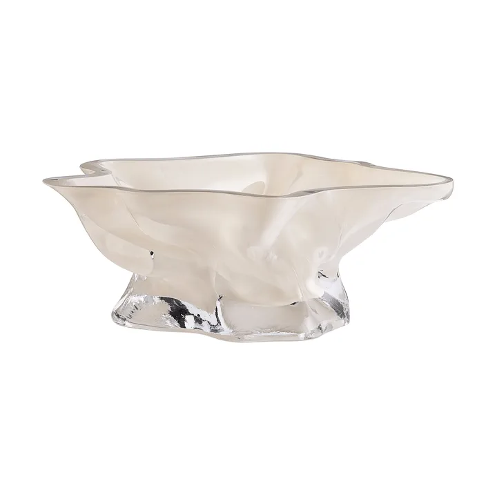 Vena decorative bowl - Dark cream - AYTM