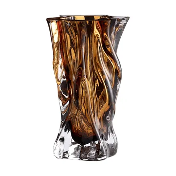Vena vase - S, Amber - AYTM