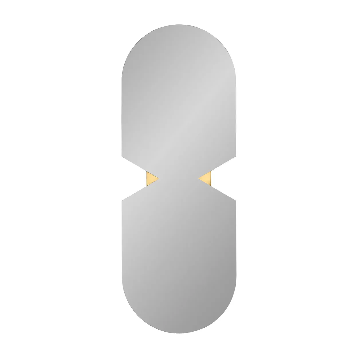 AYTM Verto mirror 44x120 cm Black | Scandinavian Design | Wall mirrors | Black