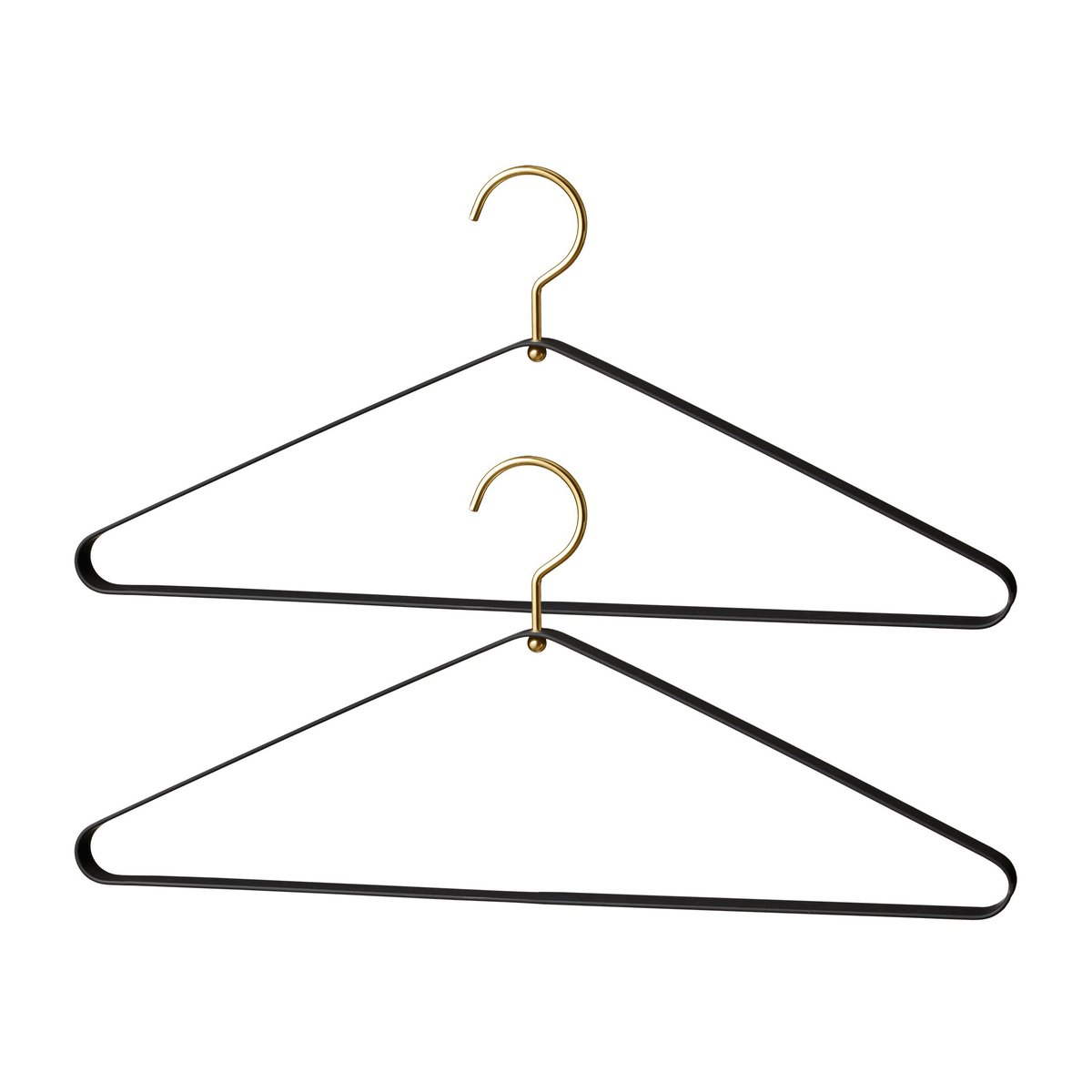 AYTM Vestis hanger 2-pack black | Scandinavian Design | Clothes racks, coat stands & hangers | Black