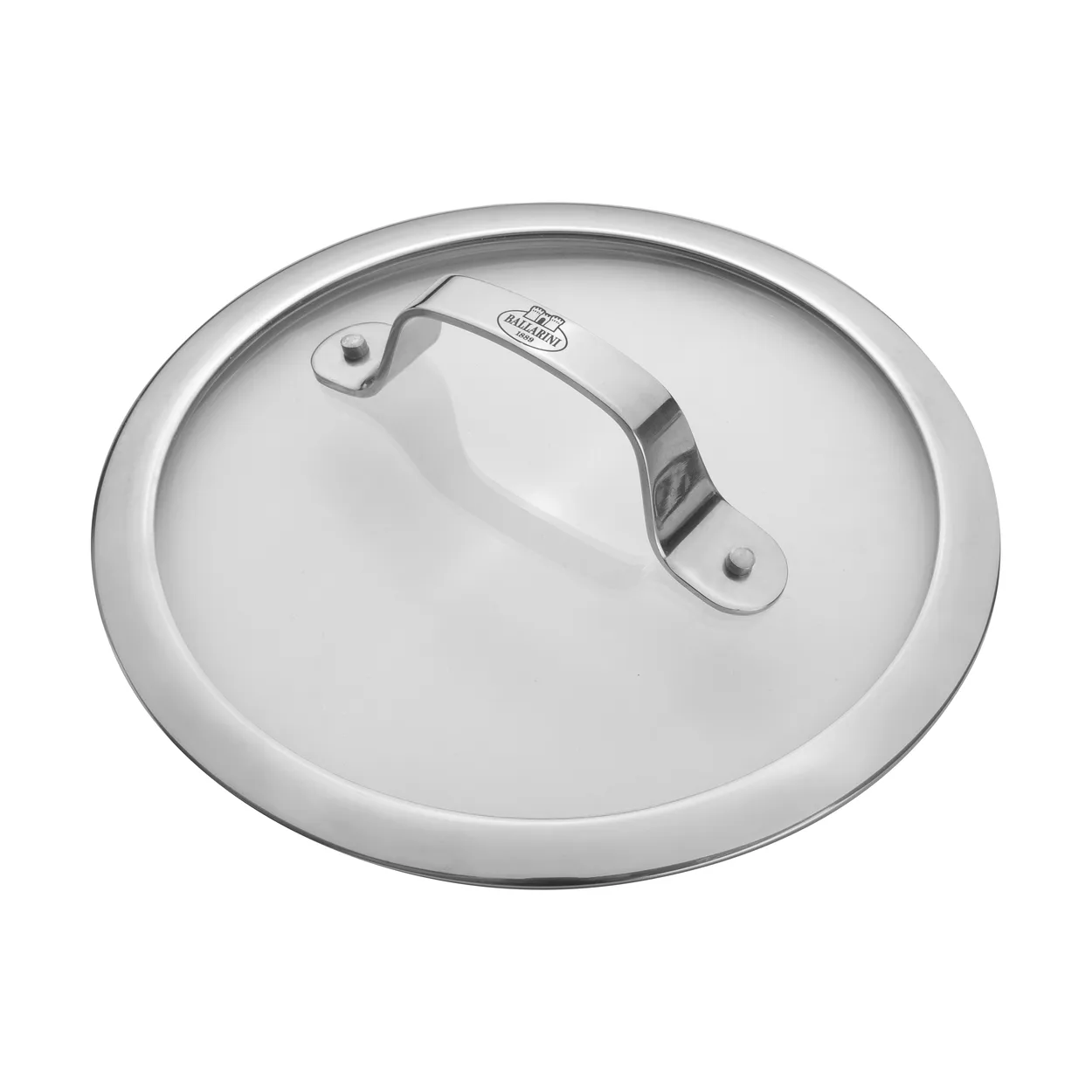Ballarini glass lid stainless steel handle 20 cm | Scandinavian Design | Lids & accessories | Transparent