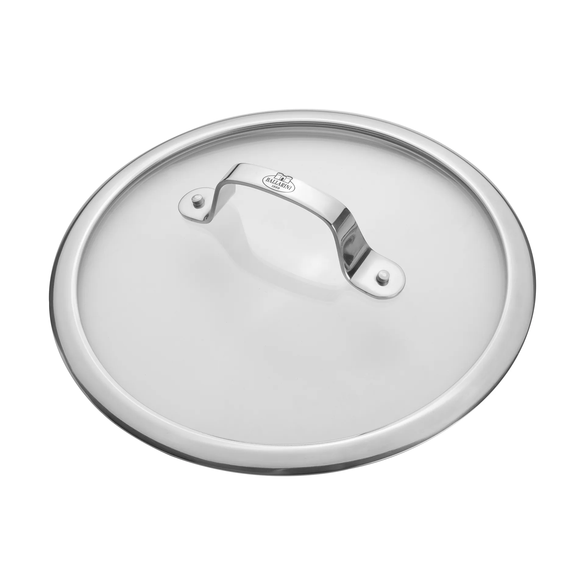 Ballarini glass lid stainless steel handle, 24 cm Ballarini
