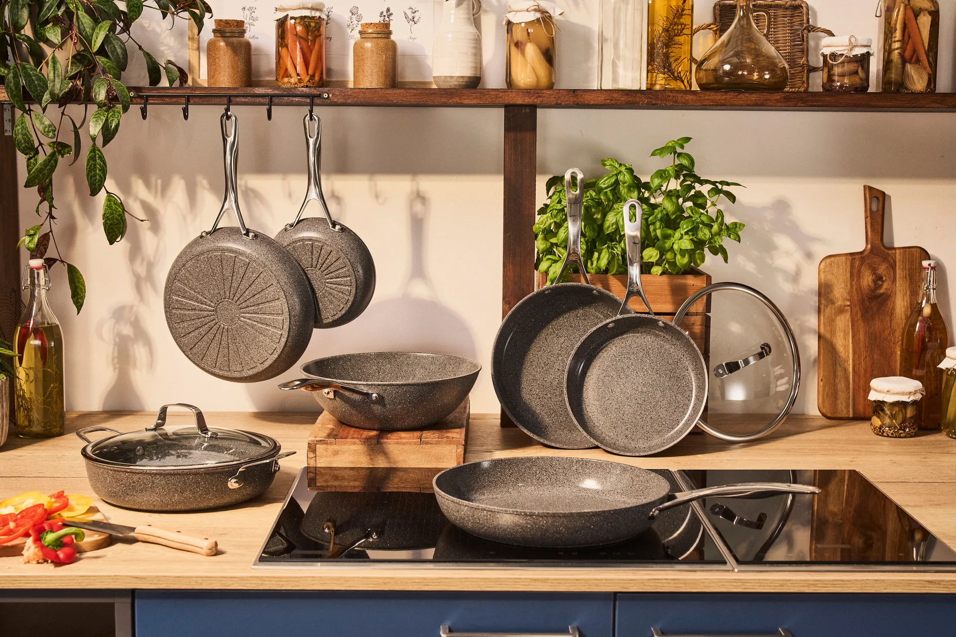 Ballarini Salina Ti-X Granit ceramic frying pan, 24 cm Ballarini