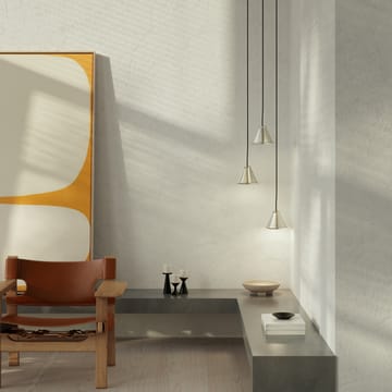Belle pendant Ø15 cm - Brushed aluminium - Belid