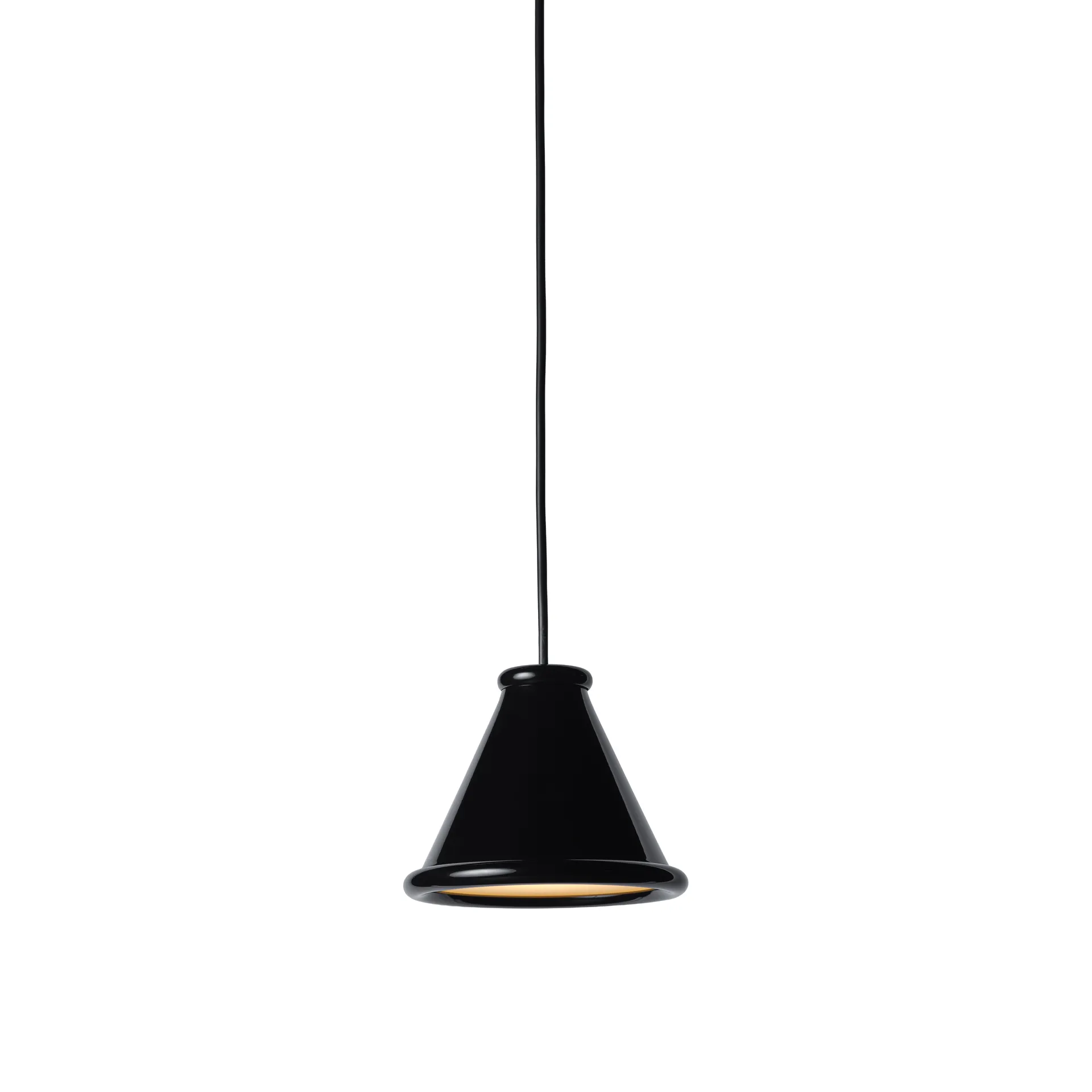 Belle pendant Ø15 cm, Glossy black Belid