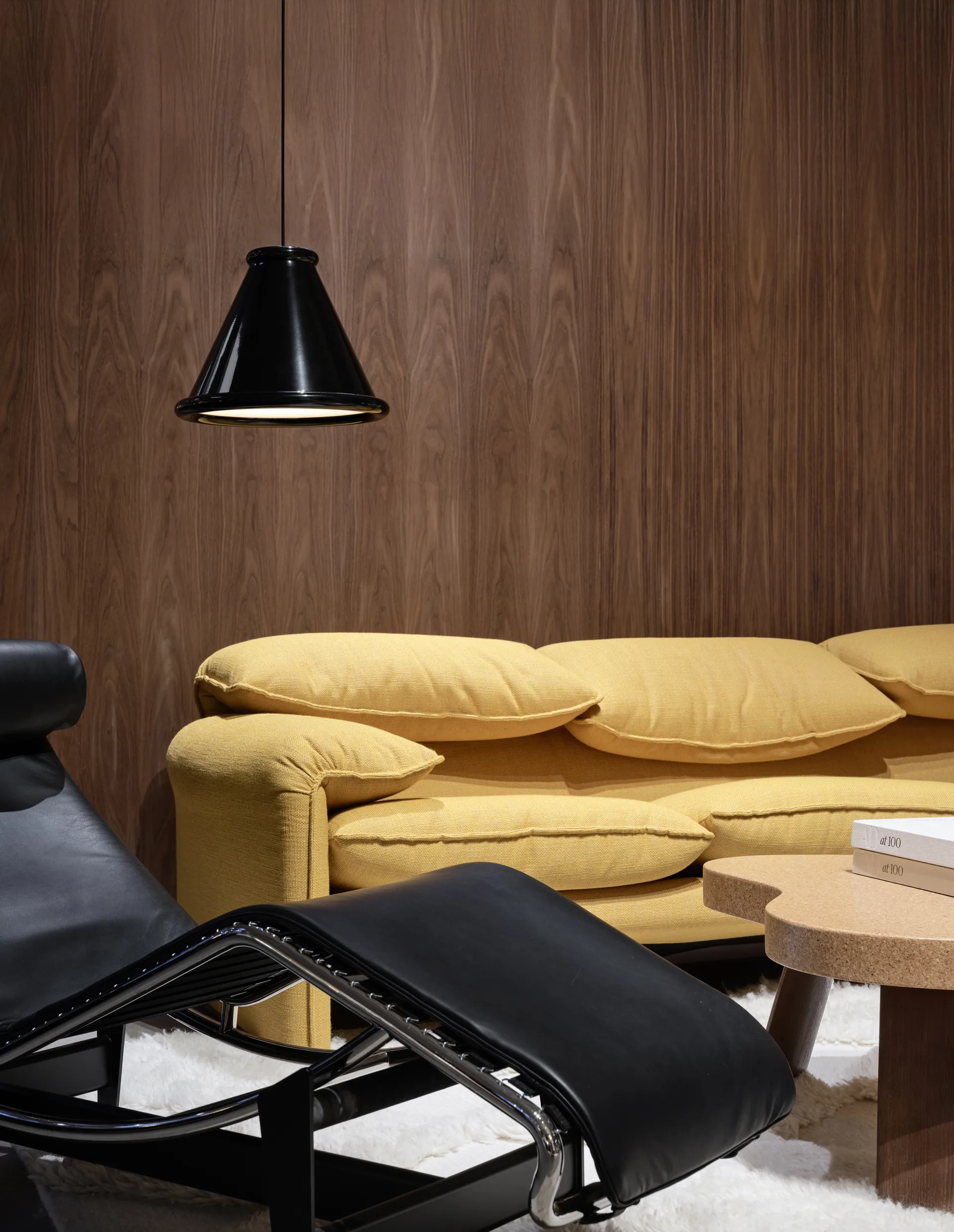 Belle pendant Ø36 cm, Glossy black Belid