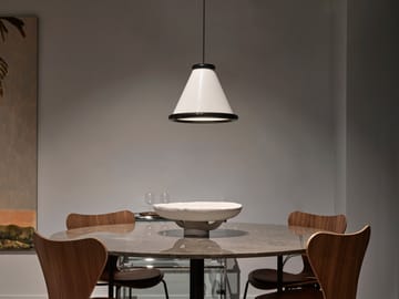 Belle pendant Ø36 cm - Glossy white-glossy black - Belid