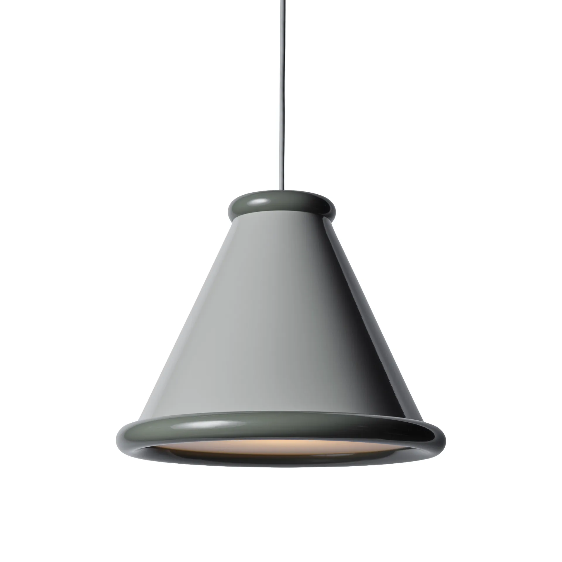 Belle pendant Ø36 cm, Pepple grey-moss grey Belid