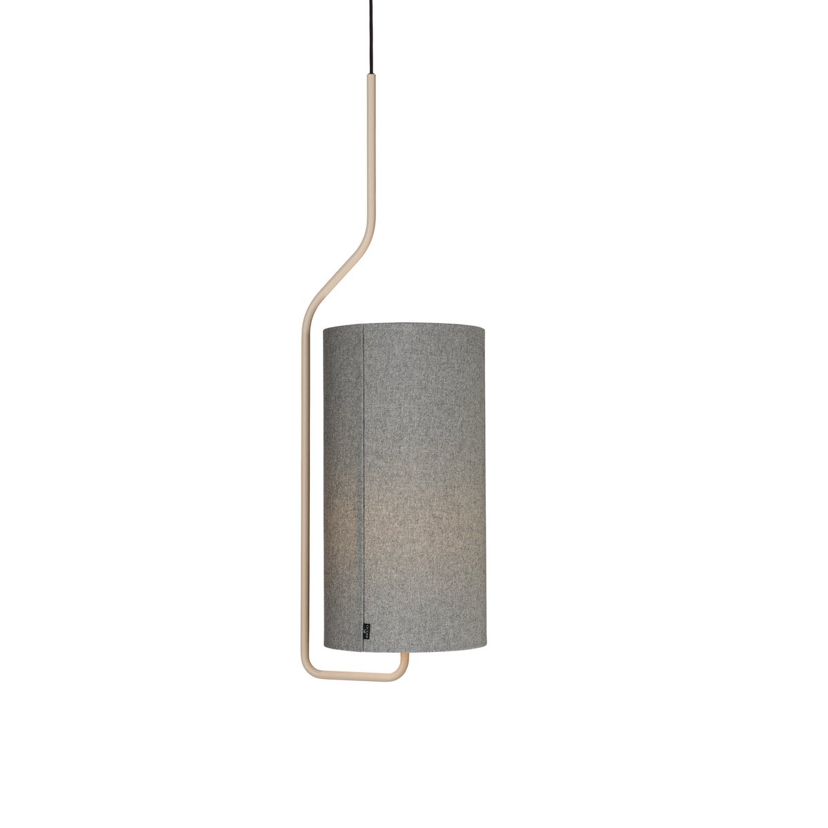 Belid Bender lamp shade wool o27 cm grey | Scandinavian Design | Lampshades | Grey