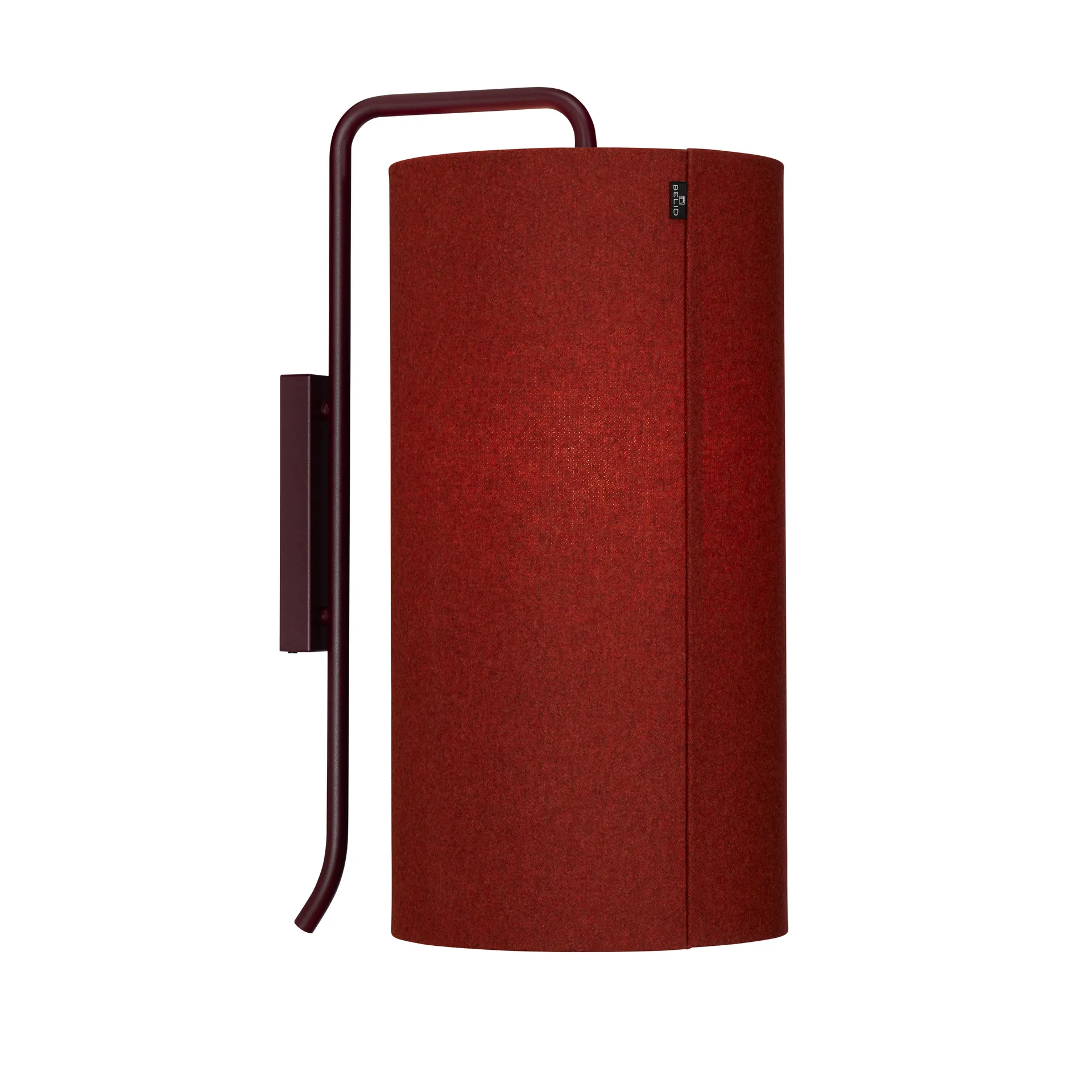 Bender lamp shade wool Ø27 cm, Rostred Belid