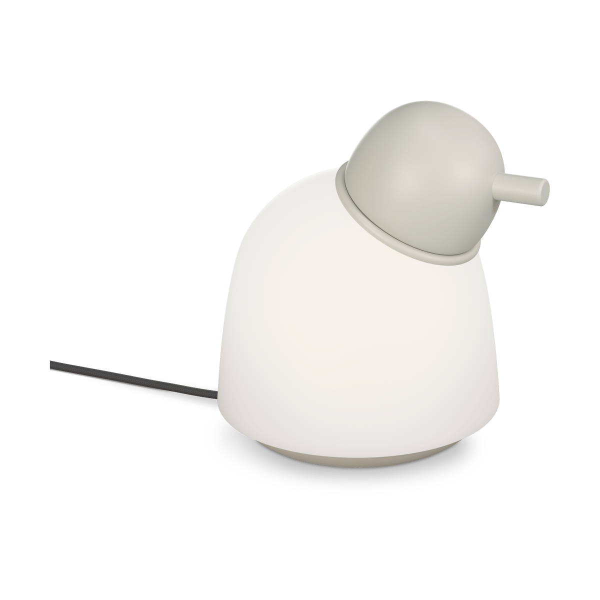 Belid Bird table lamp 21.5 cm Sand-opal glass | Scandinavian Design | Desk & table lamps | Beige
