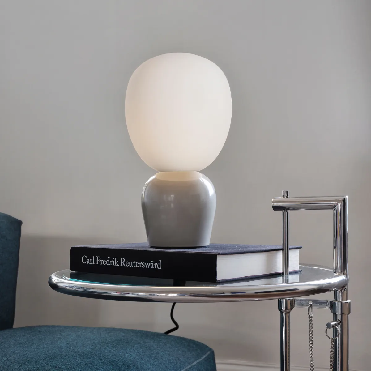 Buddy table lamp opalglass, Soft greige Belid