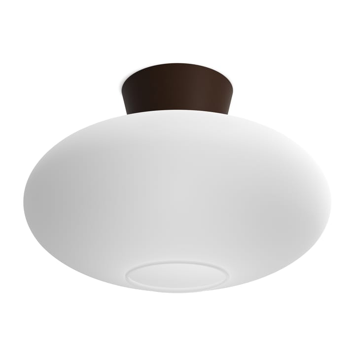 Bullo ceiling lamp XL opal glass Ø38 cm - Oxidee - Belid