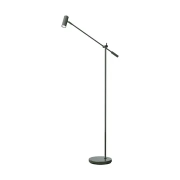 Cato floor lamp 134 cm - Blank forest green-matte black - Belid