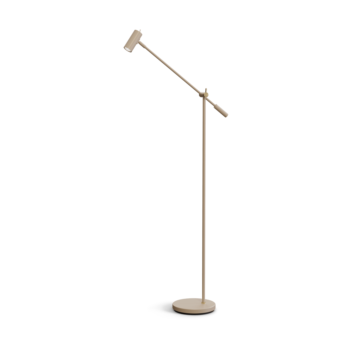 Belid Cato floor lamp 134 cm Nougat-brass | Scandinavian Design | Floor lamps | Brown