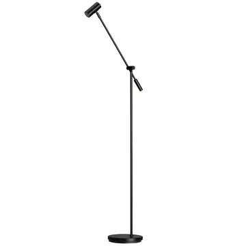 Cato floor lamp - black - Belid