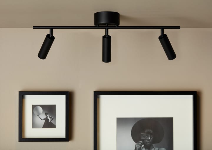 Cato Slim spotlight rail 3, Matt black-LED Belid