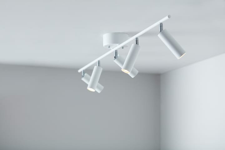 Cato Slim spotlight rail 5, Matt white-LED Belid