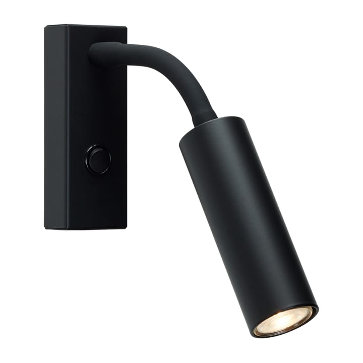 Cato Slim wall lamp flexarm - Matt black - Belid