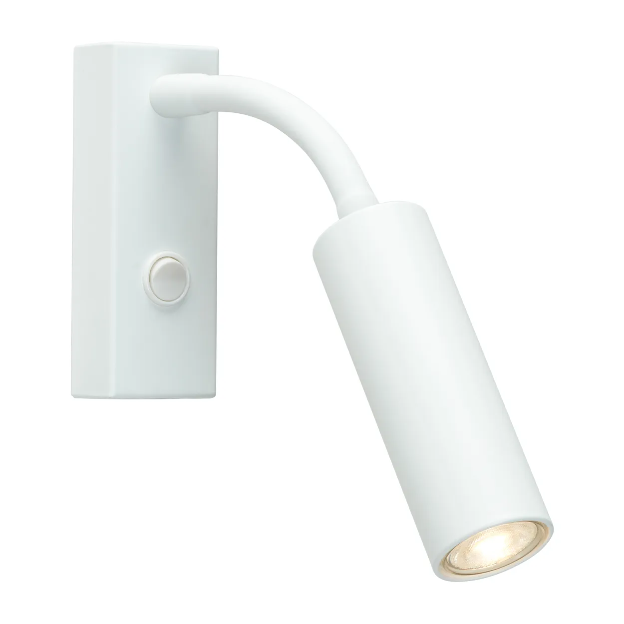 Belid Cato Slim wall lamp flexarm Matt white | Scandinavian Design | Wall lights | White