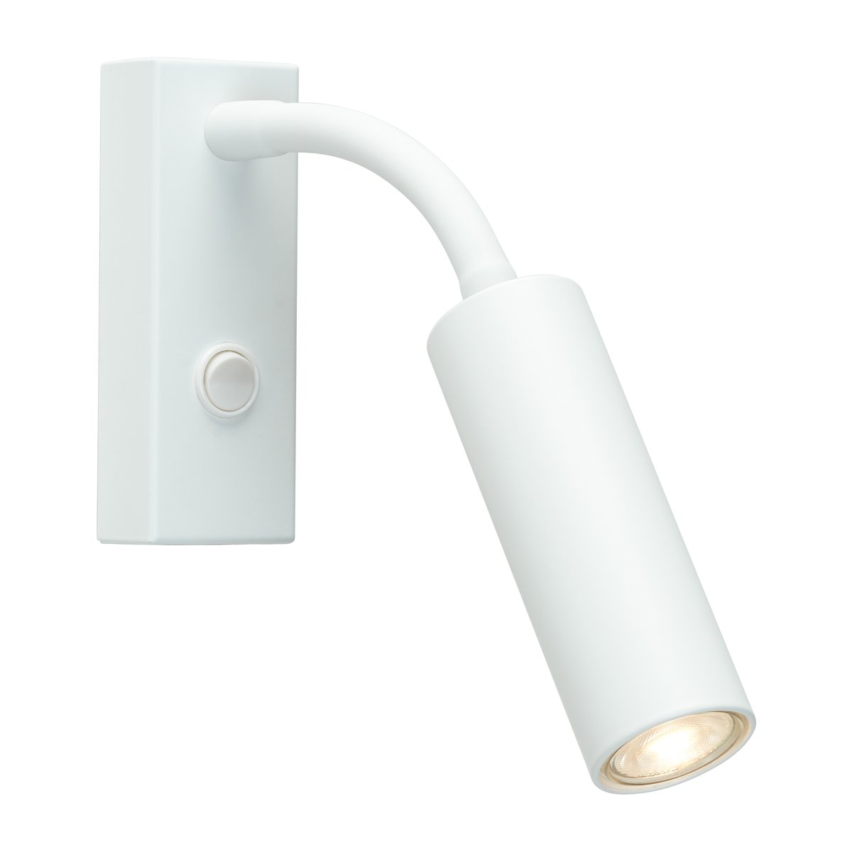 Belid Cato Slim wall lamp flexarm Matt white | Scandinavian Design | Wall lights | White