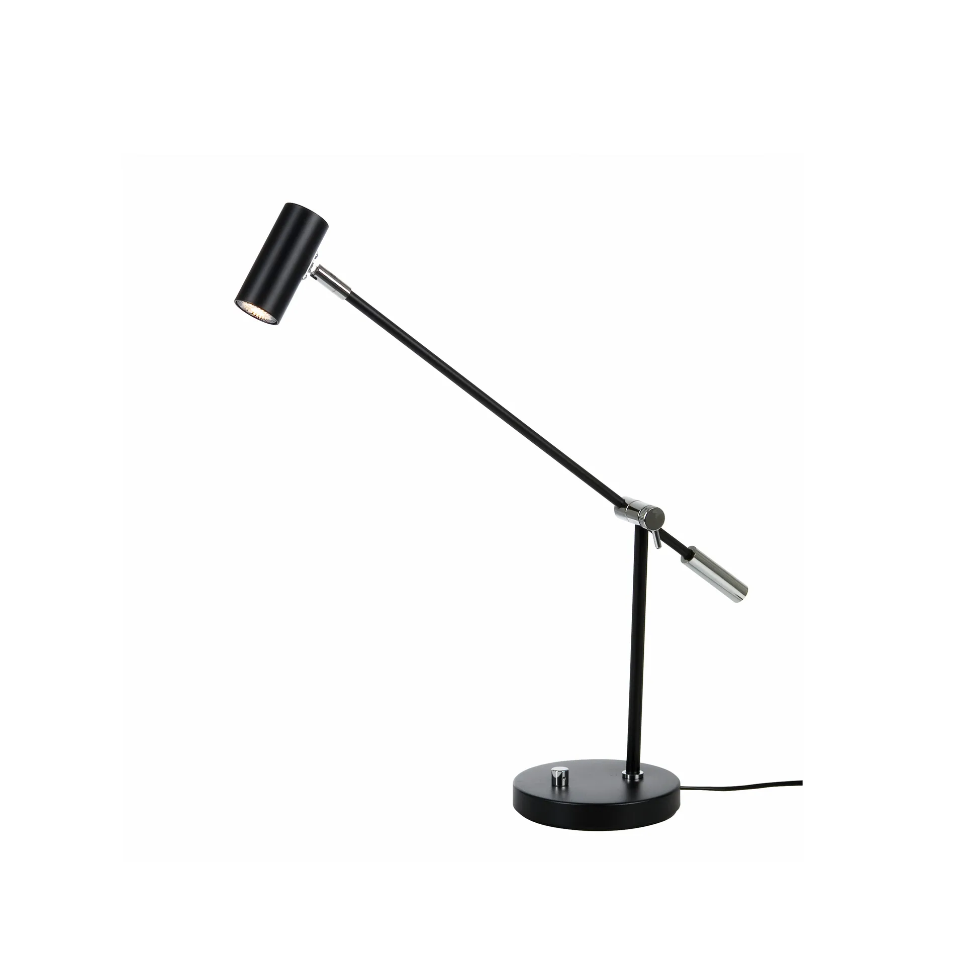 Cato table lamp, matte black Belid