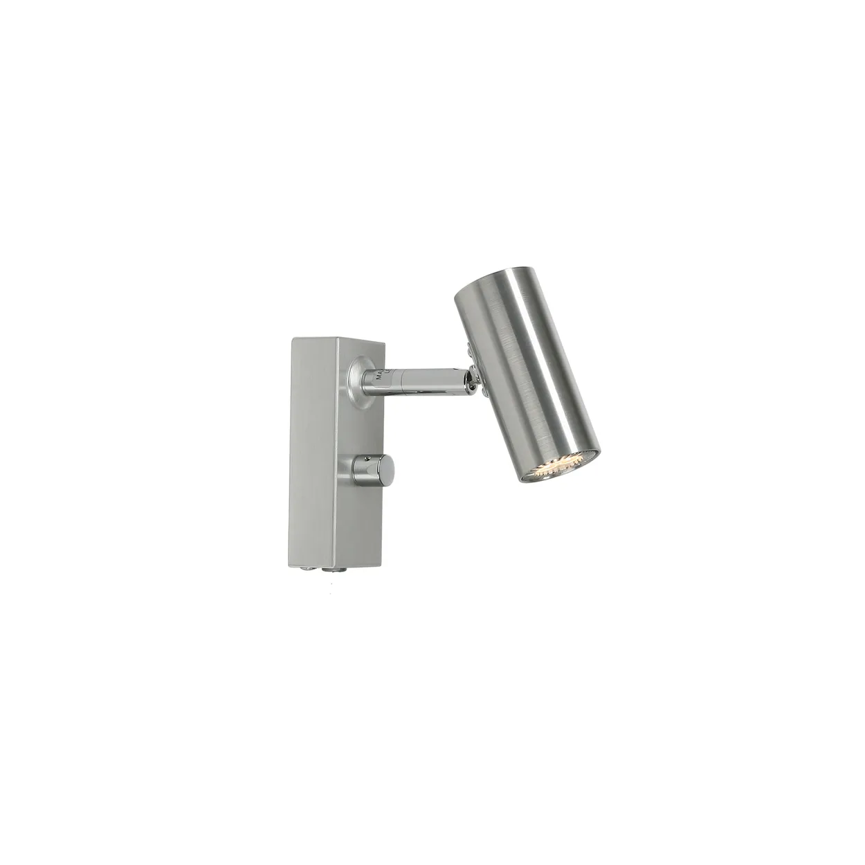 Belid Cato wall lamp aluminum | Scandinavian Design | Wall lights | Silver-coloured