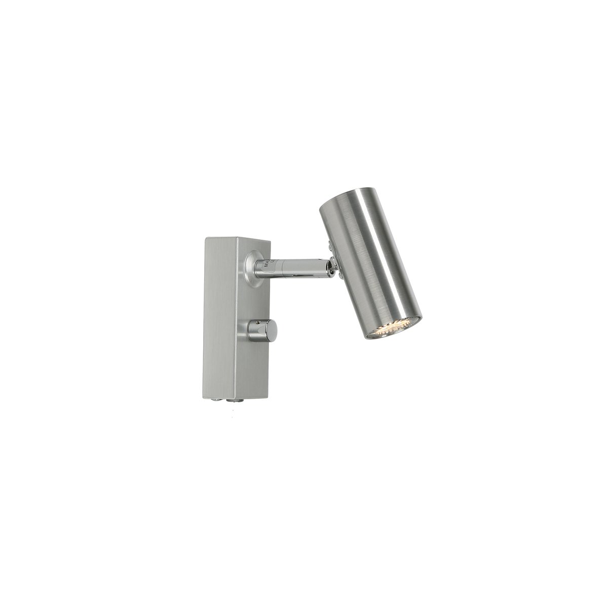 Belid Cato wall lamp aluminum | Scandinavian Design | Wall lights | Silver-coloured