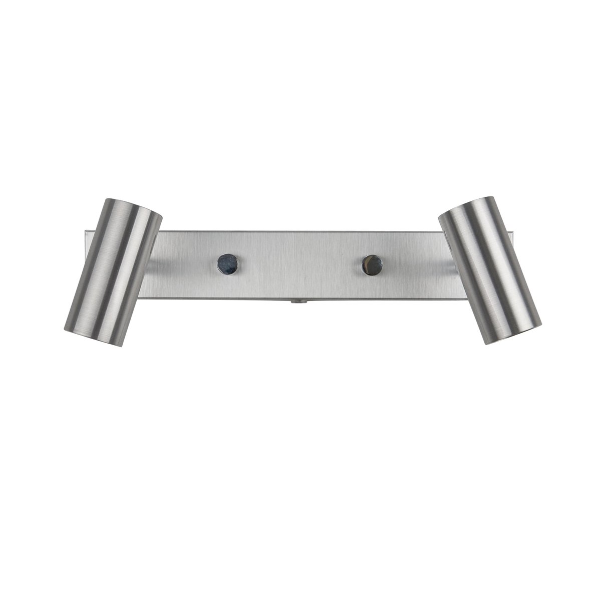 Belid Cato wall lamp double aluminium | Scandinavian Design | Wall lights | Silver-coloured