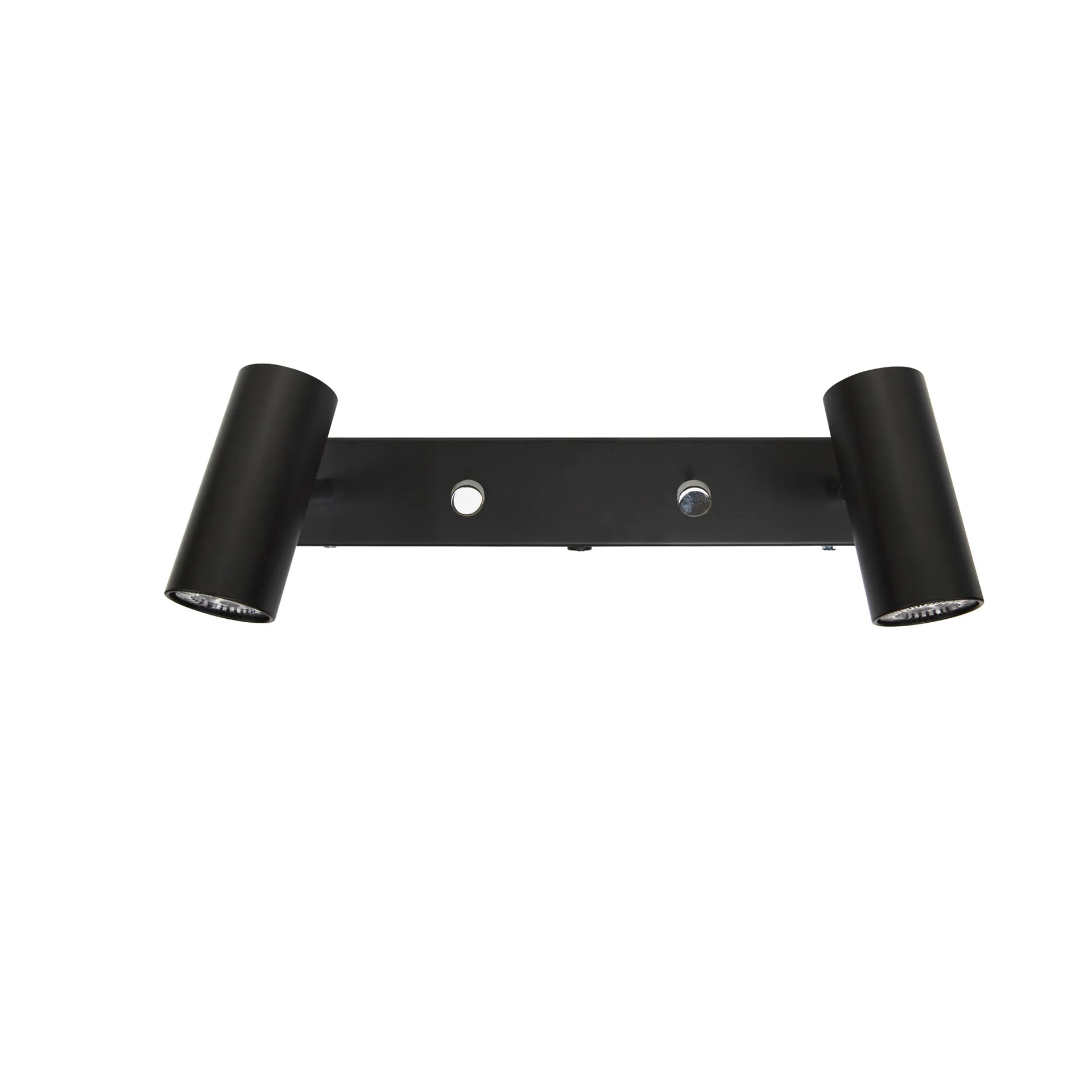 Cato wall lamp double, matte black Belid