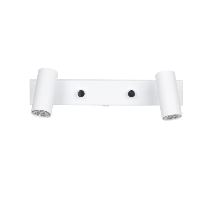 Cato wall lamp double - matte white - Belid