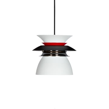 Diablo ceiling lamp Ø16.5 cm - Matte black-smooth red - Belid