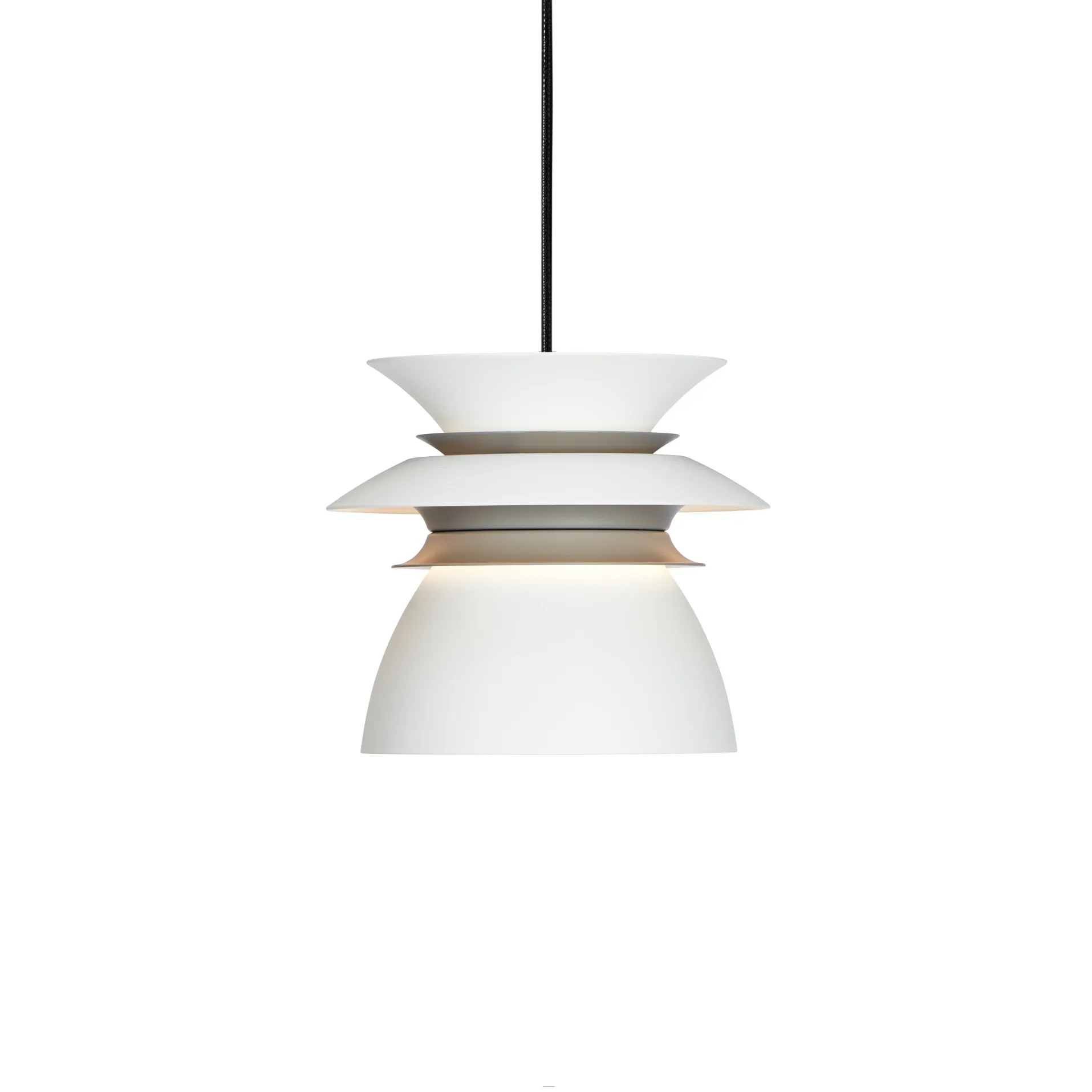Diablo ceiling lamp Ø16.5 cm, Matte white-warm grey Belid