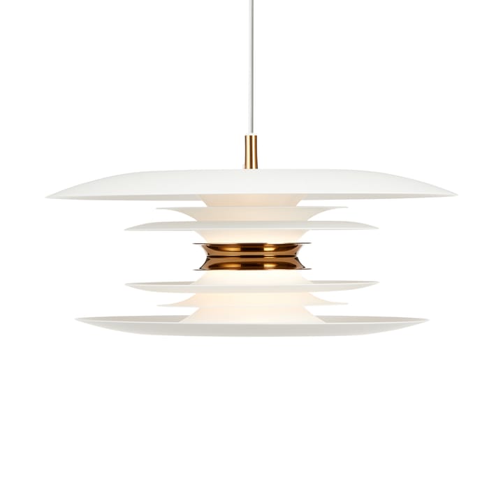 Diablo ceiling lamp Ø40 cm - White-brass - Belid