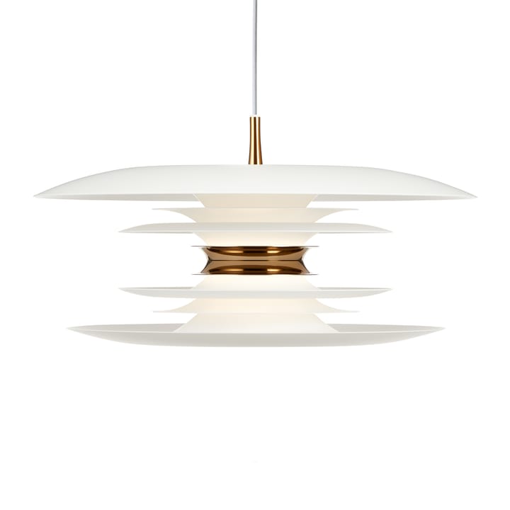 Diablo ceiling lamp Ø50 cm - White-brass - Belid