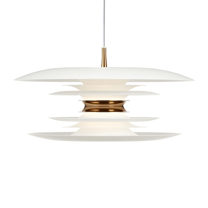 Diablo ceiling lamp Ø 50cm - White-brass - Belid